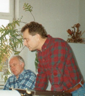 Alessandro Bichara e Jürgen Misfeld nel 1988